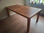Eettafel teak, Ophalen, Gebruikt, 50 tot 100 cm, Vijf personen of meer