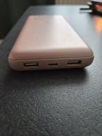 Gebruikte Belkin Powerbank 20.000mah roze, Telecommunicatie, Powerbanks, Ophalen, Gebruikt, Belkin