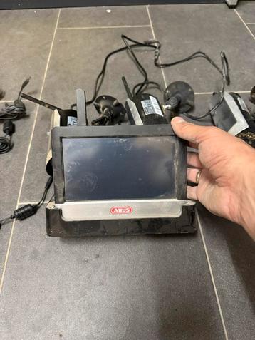 Abus Wifi Buitencamera Set (4 stuks) + Scherm + Ladders beschikbaar voor biedingen