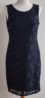 Dresses Yessica zwart kanten jurkje mt. 40, Maat 38/40 (M), Zwart, Dresses Yessica, Ophalen of Verzenden