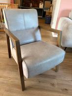 Fauteuil leder, Huis en Inrichting, Fauteuils, Ophalen, 75 tot 100 cm, Leer, 50 tot 75 cm