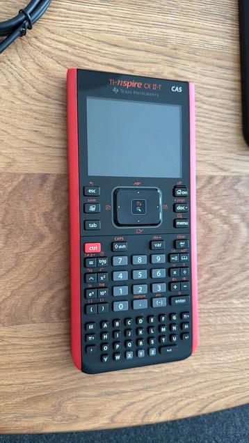 Texas rekenmachine nspire CX beschikbaar voor biedingen