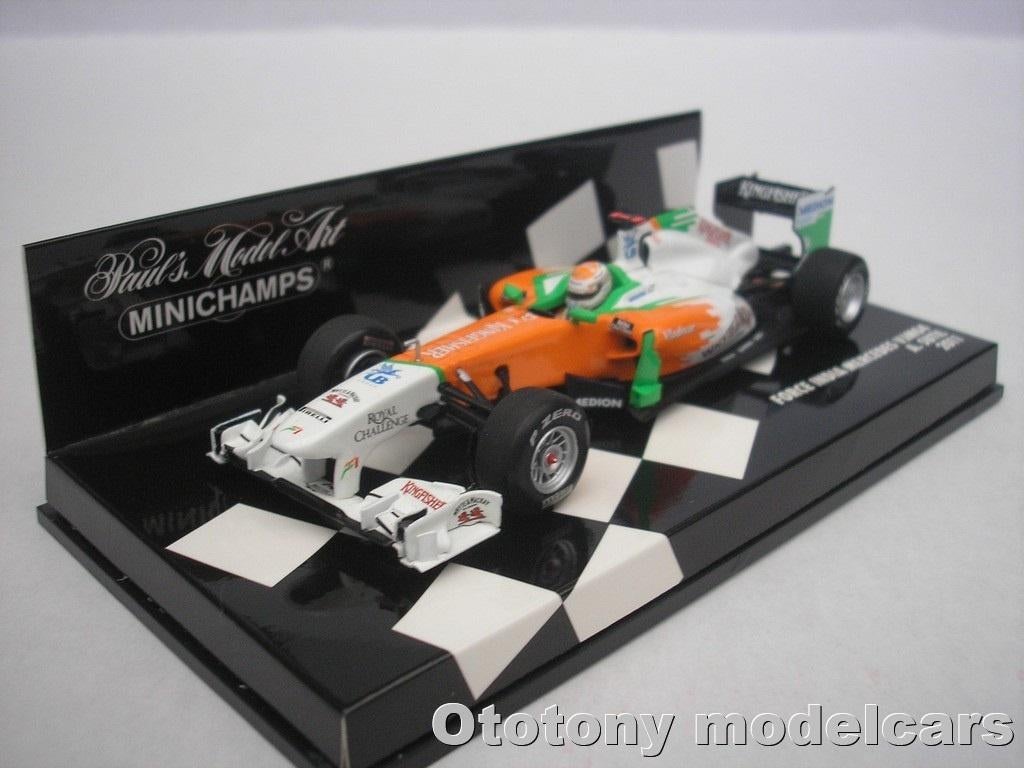 Force India Mercedes VJM04 2011 A. Sutil 1/43 Minichamps, Ophalen of Verzenden, Nieuw, Auto, MiniChamps