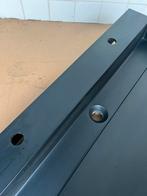 Zwarte wasbak 100 x 47 cm, Zo goed als nieuw, Minder dan 100 cm, Wasbak of Wastafel, 25 tot 50 cm