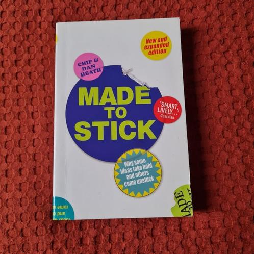 Made to Stick by Chip and Dan Heath, Boeken, Economie, Management en Marketing, Gelezen, E-commerce en Internet, Ophalen of Verzenden