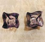 Kristallen set waxinelichtjes Villeroy & Boch, Huis en Inrichting, Woonaccessoires | Kandelaars en Kaarsen, Ophalen of Verzenden