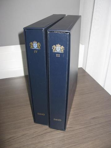 Nederland 1970 t/m 1997, compleet in 2 DAVO Luxe albums. beschikbaar voor biedingen