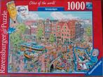 Legpuzzel Ravensburger Amsterdam., 500 t/m 1500 stukjes, Legpuzzel, Zo goed als nieuw, Ophalen