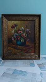 Schilderij H. Noordam Anemonen in blauwe vaas, Ophalen