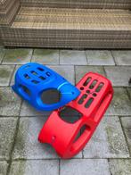 Slee voor volwassenen en kinderen  | 2 sleeën | Blauw & Rood, Kinderen en Baby's, Ophalen, Gebruikt, Kunststof
