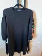 Zara zwarte trui/ jurk met mooie  mouw maar m, Ophalen of Verzenden, Zo goed als nieuw, Zwart