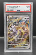 Mewtwo Vstar CRZ GG44 PSA 9, Ophalen of Verzenden, Zo goed als nieuw