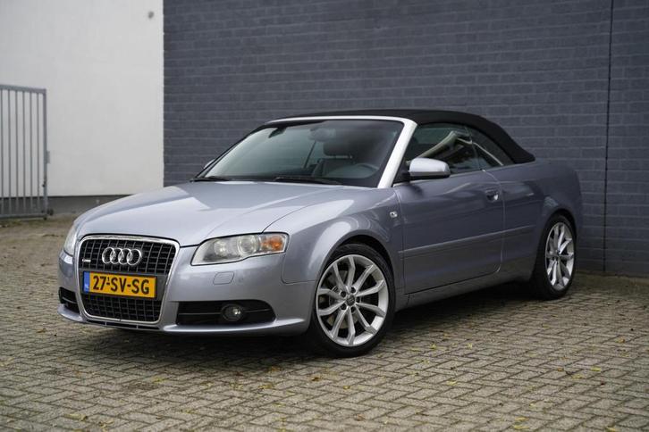 Audi A4 Cabriolet 3.0 TDI V6 quattro S Line Automaat, Leder, Auto's, Audi, Bedrijf, Te koop, A4, 4x4, ABS, Airbags, Airconditioning