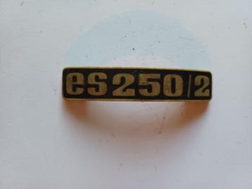 Tankembleem ES250/2 MZ tank embleem beschikbaar voor biedingen