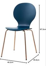 6 MADE Furniture Stoelen - Zeer Goede Staat!, Overige kleuren, Ophalen of Verzenden, Zo goed als nieuw, Metaal