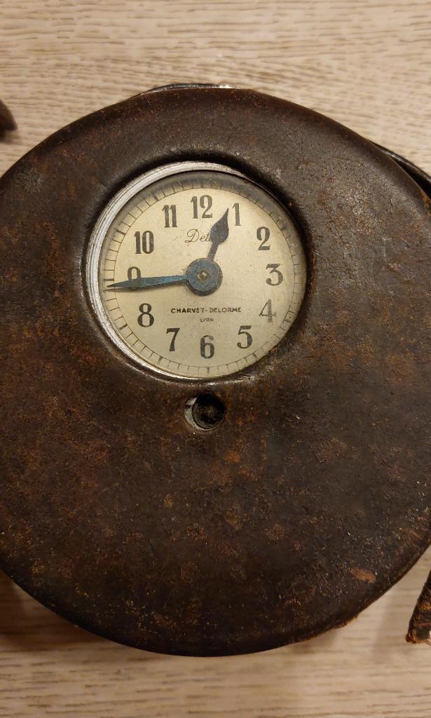 194958 nachtwakersklok WD 008, Antiek en Kunst, Antiek | Klokken, Ophalen of Verzenden