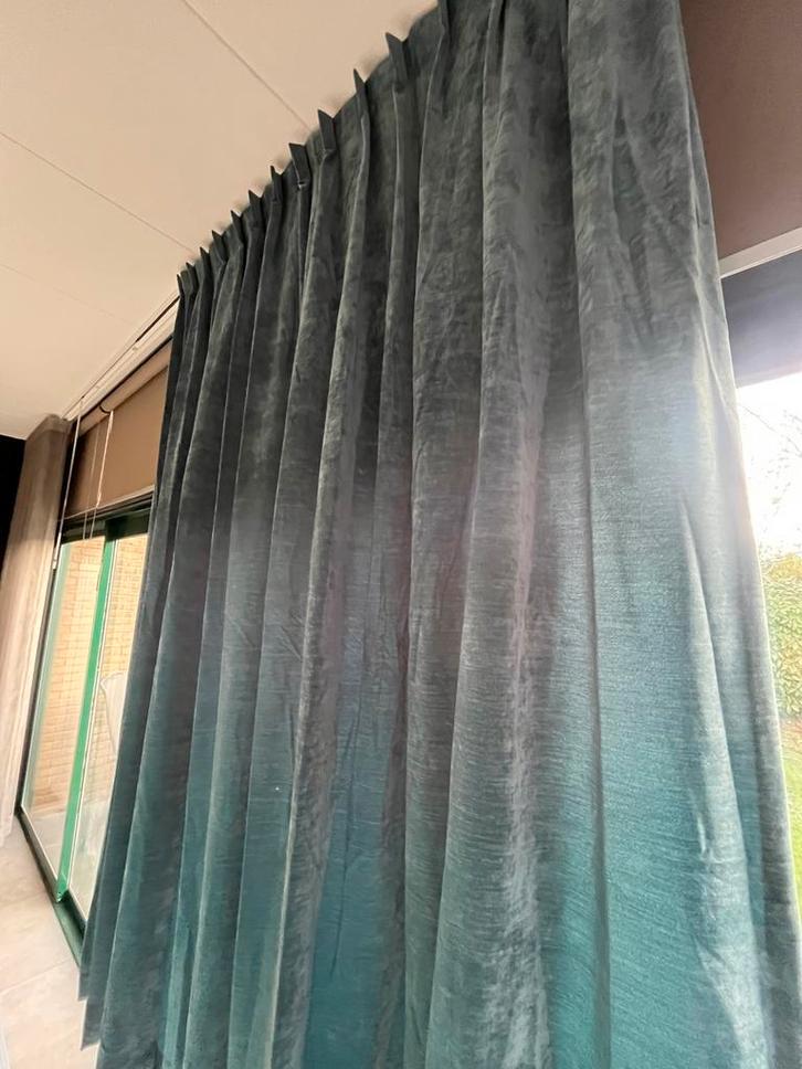 Toppoint overgordijnen (nieuw) 3 stuks met gordijnbinders, Huis en Inrichting, Stoffering | Gordijnen en Lamellen, Nieuw, 200 cm of meer