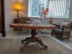 Ovale brocante salontafel, Huis en Inrichting, Tafels | Salontafels, Ophalen, 100 tot 150 cm, 50 tot 75 cm, 50 tot 100 cm