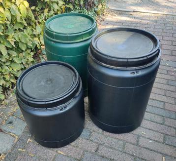 Voerton groen (paard) 60 liter  beschikbaar voor biedingen