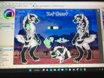 Fursona art and badges, Ophalen of Verzenden
