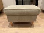 Beige Footstool, Huis en Inrichting, Banken | Voetenbanken en Poefen, Minder dan 50 cm, Rechthoekig, Hout, 50 tot 75 cm