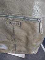 Leren handtas merk Distrct, Ophalen of Verzenden, Groen, Overige merken, Leer