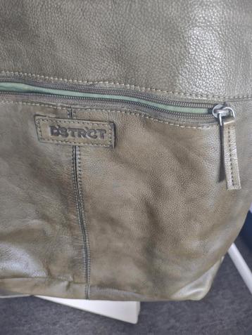 Leren handtas merk Distrct beschikbaar voor biedingen