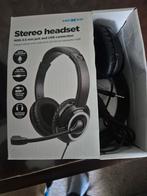 Maxter Stereo Headset - Nieuw in doos!, Maxter, Nieuw, Over-ear, Bedraad