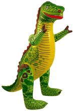 PARTIJ GROTE OPBLAASBARE T-REX DINOSAURUS 90CM, ., Nieuw, Ophalen of Verzenden, .