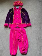 Pietenpak roze met paars maat 140, Diversen, Sinterklaas, Ophalen of Verzenden, Zo goed als nieuw