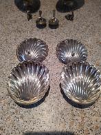 Verzilverd OLRI Jacobs schelp vormige schaal, Antiek en Kunst, Antiek | Goud en Zilver, Ophalen of Verzenden