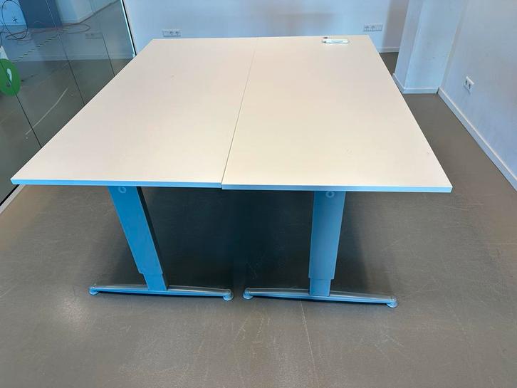 7 Verstelbare Bureaus 180x80cm, Huis en Inrichting, Bureaus, Zo goed als nieuw, Bureau, In hoogte verstelbaar, Ophalen
