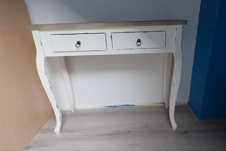 Antieke Look Sidetable met Lades, Huis en Inrichting, Tafels | Kaptafels, Ophalen
