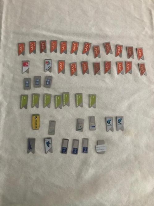 Reclame promo paperclips 43 stuks, Verzamelen, Merken en Reclamevoorwerpen, Zo goed als nieuw, Gebruiksvoorwerp, Ophalen of Verzenden