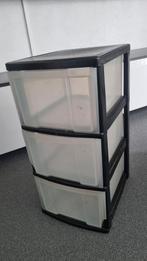 Ladekast met 3 laden, Huis en Inrichting, Kasten | Ladekasten, Ophalen, Kunststof, Gebruikt, 3 of 4 laden