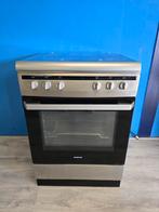 Inventum 4 pits gasfornuis. Rvs. Hete lucht oven. Garantie!, Ophalen, 60 cm of meer, 4 kookzones, Zo goed als nieuw
