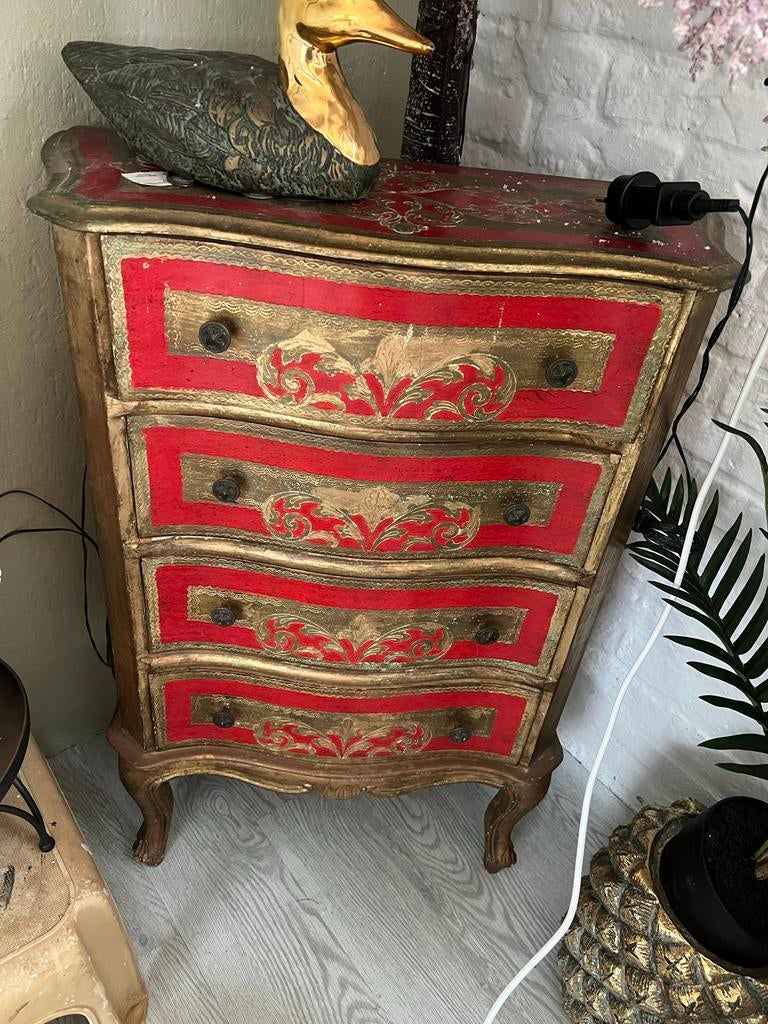 Florentijnse Commode met Vier Lades, Antiek en Kunst, Antiek | Meubels | Kasten, Ophalen