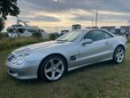 Mercedes-Benz SL 5.0 Sl500 Roadster AUT 2001 Grijs, Auto's, Automaat, Achterwielaandrijving, Cabriolet, Leder