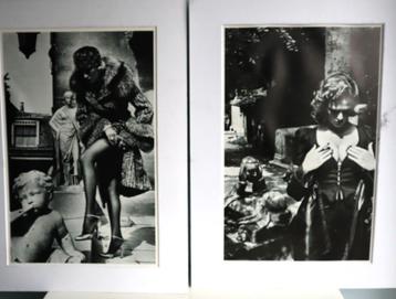Helmut Newton - 2 x originele foto lithografie - 1976 / 1977 beschikbaar voor biedingen