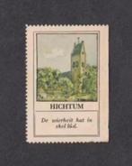 Verzamelplaatje Sluitzegel Hichtum Friesland., Ophalen of Verzenden, Zo goed als nieuw