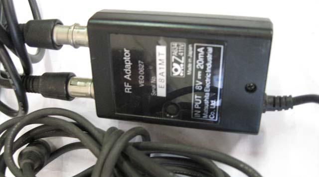RF adapter voor Panasonic videocamera, Ophalen of Verzenden, Overige soorten, Overige typen