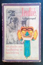 Indië Kwartetspel (1948) Koloniaal Instituut A'dam, Verzamelen, Speelkaarten, Jokers en Kwartetten, Ophalen of Verzenden, Gebruikt