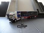 032 herpa mercedes sk rai demo oplegger 1:87 truck trein, Ophalen of Verzenden, Nieuw, Bus of Vrachtwagen, Herpa