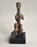 Klein oud bronzen begroetings beeldje, Jajarkot, Nepal, Ophalen of Verzenden