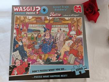 Wasgij puzzel Retro # 9 Great Train Robbery | 1000 stukjes beschikbaar voor biedingen