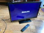 PHILIPS televisie met afstandsbediening 24 inch, Ophalen, Philips, 50 Hz, 60 tot 80 cm