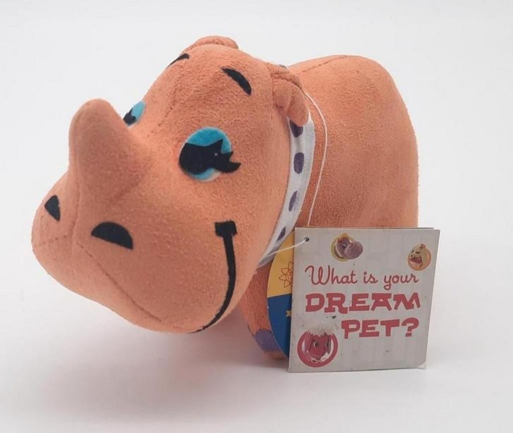 Rhinestone Rhino Neushoorn knuffel R. Dakin Dream Pets NIEUW, Kinderen en Baby's, Speelgoed | Knuffels en Pluche, Nieuw, Overige typen