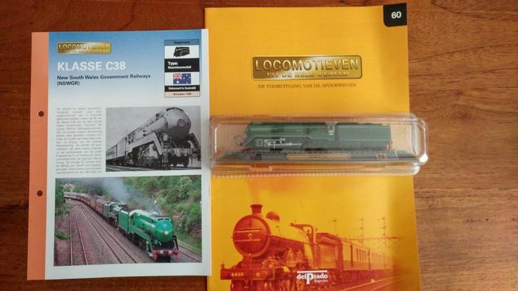 Del Prado - 1943 Class C38 - NSWGR - 1:160 N, Verzamelen, Spoorwegen en Tramwegen, Nieuw, Trein, Schaalmodel, Ophalen of Verzenden
