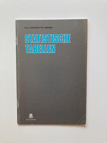 Statistische Tabellenboek  havo vwo beschikbaar voor biedingen