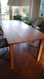 Massief kersenhouten tafel, Huis en Inrichting, Ophalen, Gebruikt, 200 cm of meer, 50 tot 100 cm